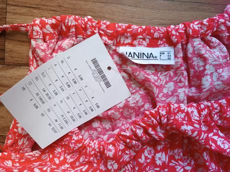 Květinový ramínkový top janina,vel.42, 42