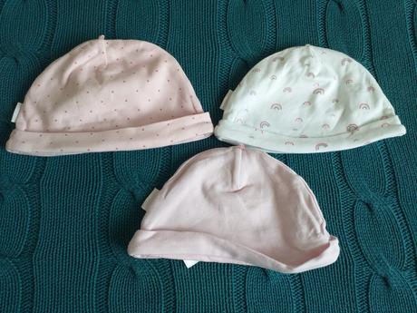 3x čepička 4-7 měs, f&f,68