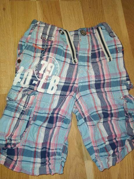 Kostkované kapsáčové kratase 104 next, marks & spencer,104