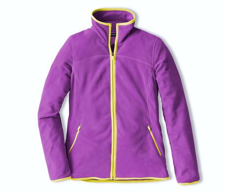 Dámská mikina tchibo fialová flíska vel. s 36/38, tchibo,36 / 38 / s