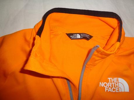 Oranžová funkční mikina the north face, 140