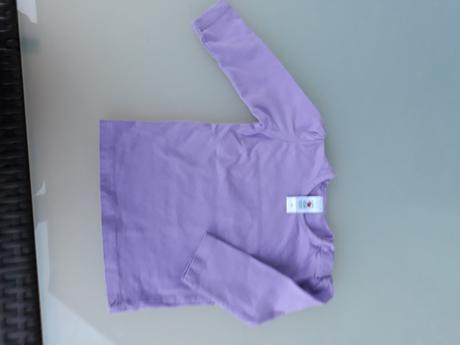 Tricko fialove,dlouhy rukáv,vel.74, baby club,74