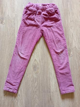 Zateplené manšestrové kalhoty vel. 128, coolclub,128