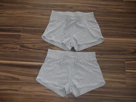 2x kraťasy / šortky, vel.134, c&a,134