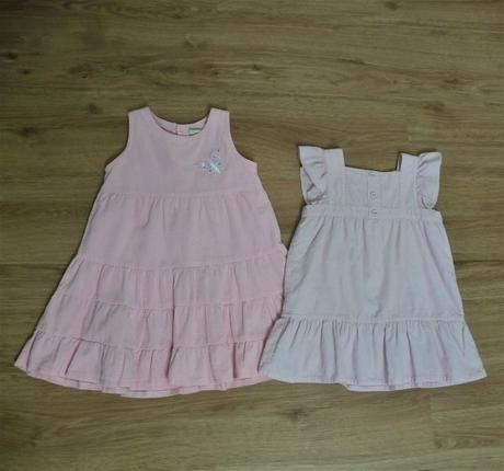 Dívčí manšestrové šaty h&m a cherokee 86 a 92, cherokee,86