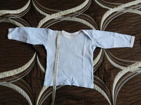 Triko dlouhý rukáv modré, 74