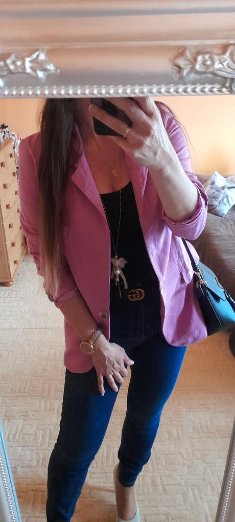 Pull&bear letní purpurové sako, pull&bear,s