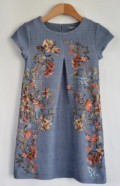 Šaty vel. 7 let, next,122