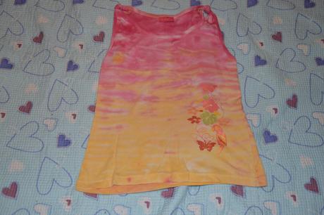 158 164 letní tílko s třpytivým obrázkem, 164