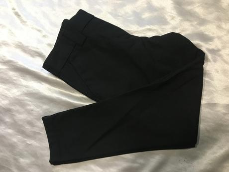 Vel. 128 černé dívčí společenské kalhoty, george,128