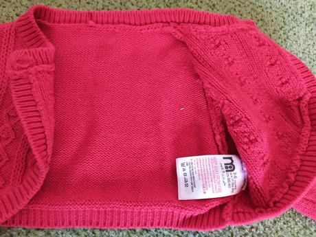 Pletené bolerko, mothercare,62