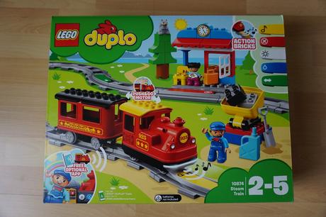 Lego duplo 10874 parní vláček,