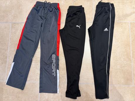 Sportovní kalhoty 152 puma, adidas cerne, sede, adidas,152