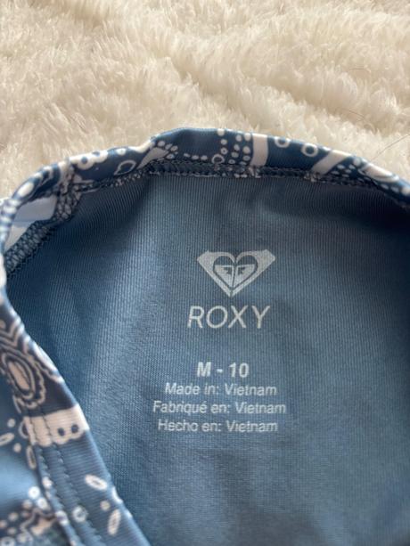 Plavecké triko šedo modré - v.10 let zn. roxy, roxy,140