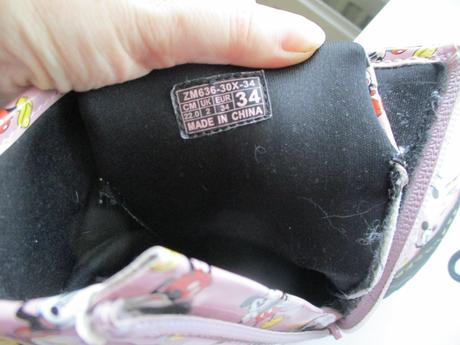 Lakované boty s mickeym, reserved,34