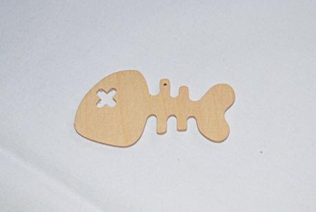 Přívěsek, dekorace ryba,