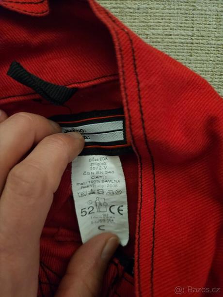 Montérky blůza bunda odepínací rukávy velikost 52, 52