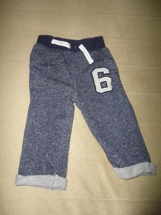 Bezva tepláčky nutmeg, vel. 6-9 měsíců (9kg), nutmeg,74