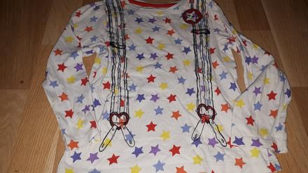 Tričko s hvězdičky vel. 110, mothercare,110