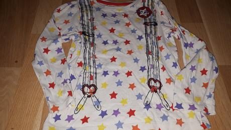Tričko s hvězdičky vel. 110, mothercare,110
