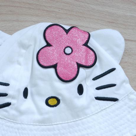 Čepice, klobouk hello kitty bílá 86/98, h&m,86