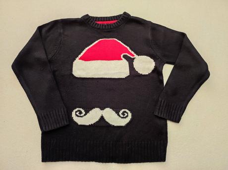 Vánoční svetr vel. 134, 134
