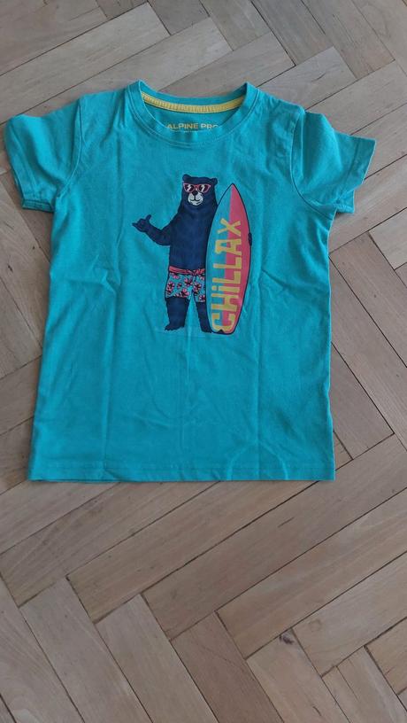 Tričko s krátkým rukávem 128/134, alpine pro,128