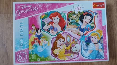 Puzzle disney princess 100 dilku,
