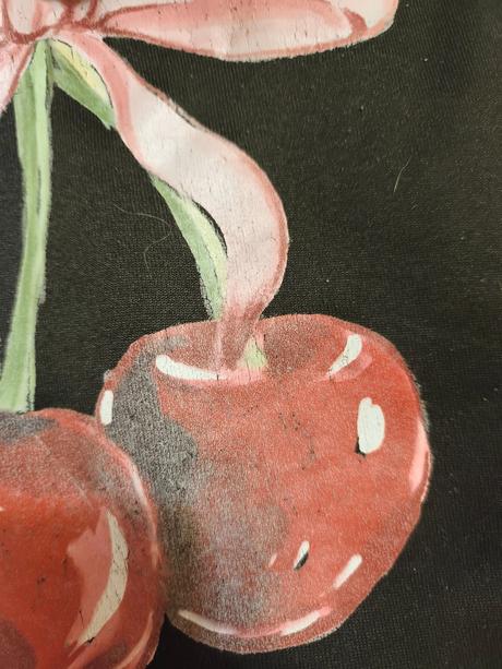 Mikina s mašlí s třešničkami, 152