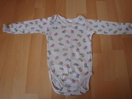 Bodýčko s dlouhým rukávem, vel. 86, h&m,86