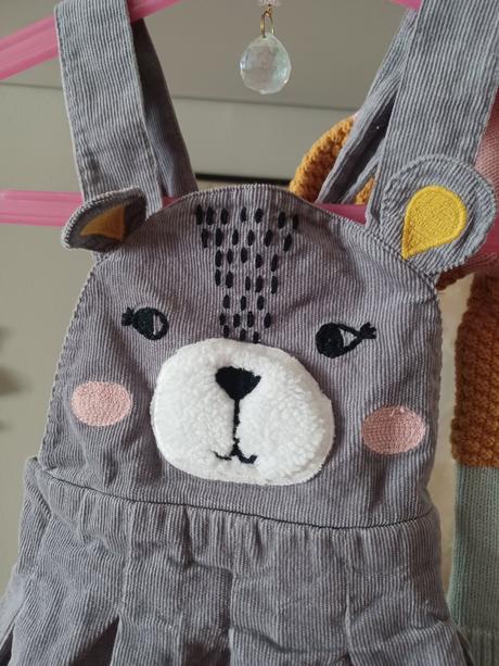 Zvířátková šatovka + pruhovaný svetr 68/74, marks & spencer,68