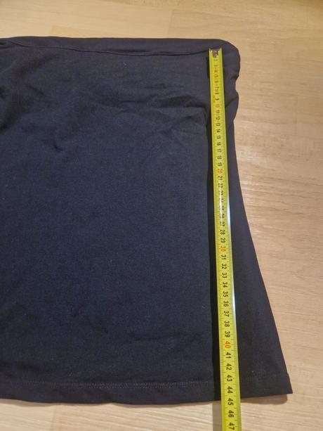 Tričko bez ramínek černé hm, h&m,m