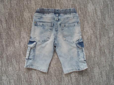 Modré kraťasy kraťásky šortky kapsáče, chapter young,140