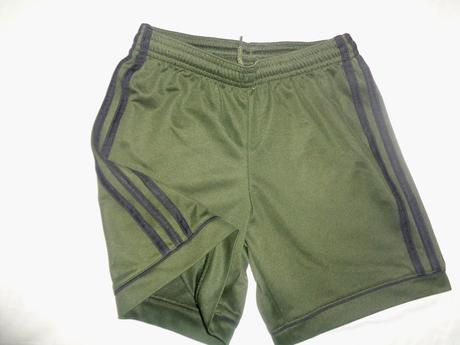 Funkční khaki šortky adidas 9/10 let, adidas,134