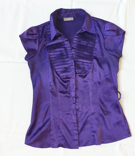 Saténová halenka, wallis,38