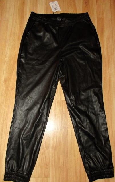 Kalhoty koženkové, mohito,42