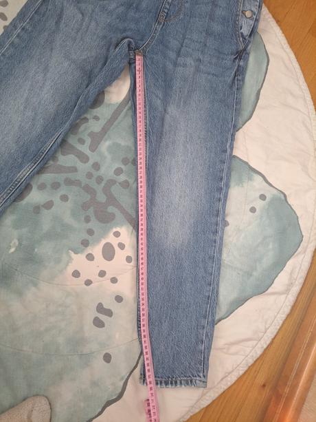 Džíny s laclem, c&a,36