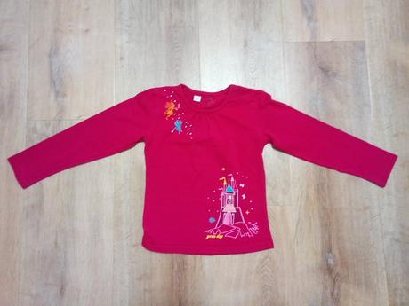 9 x tričko dlouhý rukáv, vel 122/128, c&a,122