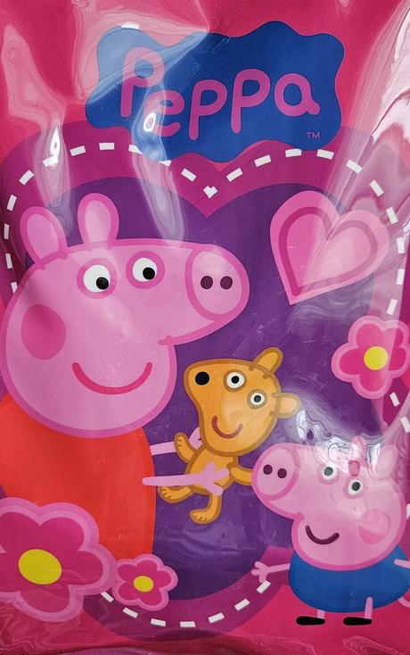 Dětský kufr (batoh) na kolečkách pepina, peppa pig, 