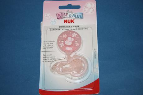 Řetízek na dudlík, nuk