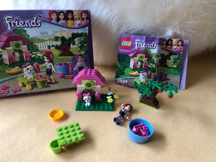Lego 3934 friends mia a bouda pro štěnátko, 