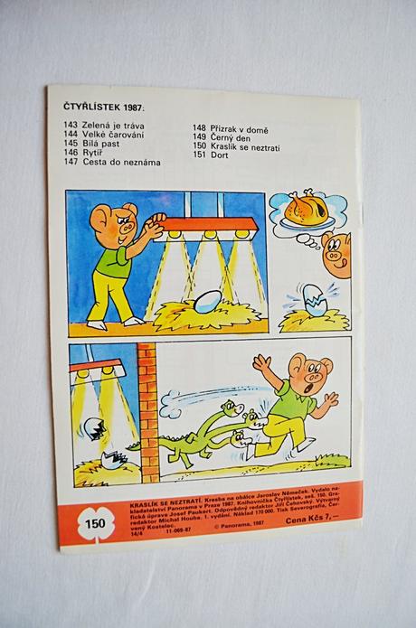 Dětský časopis čtyřlístek 150/ kraslík se neztratí,