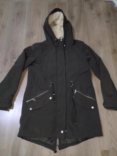 Dámský zimní kabát m/38, pimkie,m