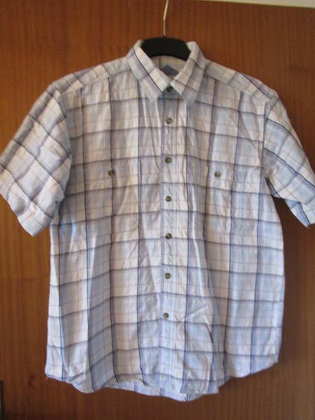 Velmi pěkná letní košile, kr. rukáv, l