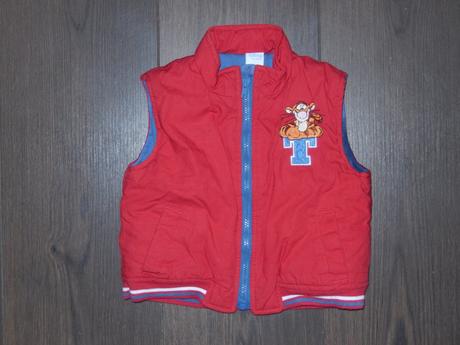 Top stav-vesta s tygříkem,vel.9-12m, disney,80