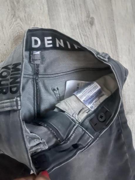 Džínové kraťasy, c&a,128