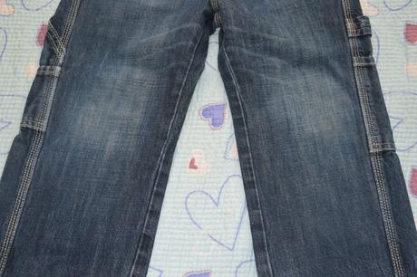 116 bavlněné džíny s regulací v pase, h&m,116