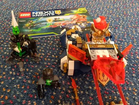 Lego nexo knights 72001 - lance's hover jouster.,
