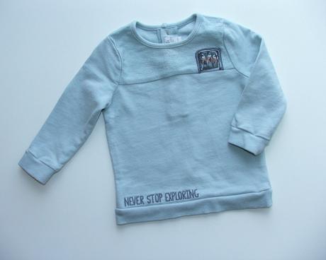 M447 slabší mikina vel. 74, mamas & papas,74