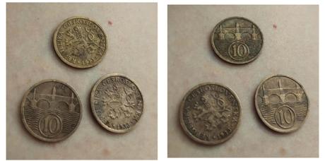 Historické 5ti a 10ti haléře 1922-1938,
